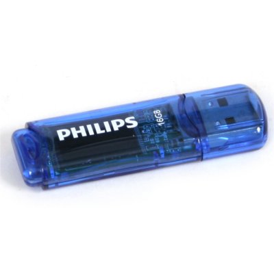 Philips Phfu16 Lapiz Usb Urban 16gb Azul